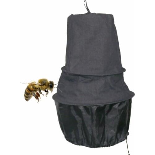 Bee tool Canvas Catching bee cage Beekeeping 3 Layers Bee Cage Wild Bee Recruit Cage Beekeeper Insect Catching Device 1 Pc