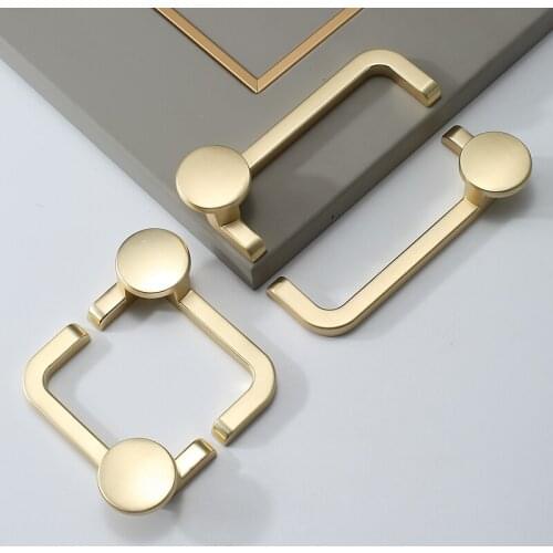 Classical handle golden gray wardrobe door handle cabinet door handle handle drawer handle