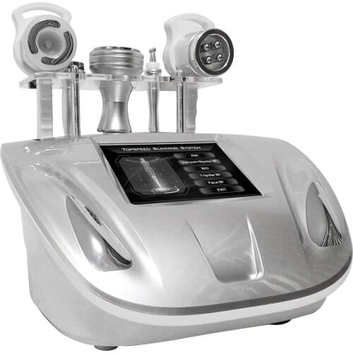 Desktop Extreme Fat Exploding Instrument 5 in 1 Fat Blasting Shaper Fat Reducer With Cavitation Head Slimming Beauty Device