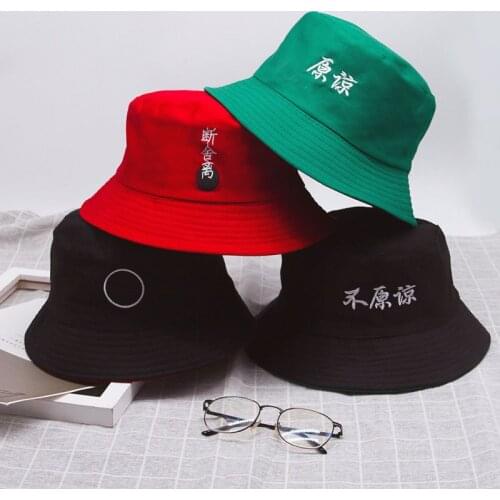 New Double-Sided Wear Bucket Hats Shading Flat Caps Outdoor Fishing Hunting Fisherman Sunscreen Folding Bucket Hat SA678