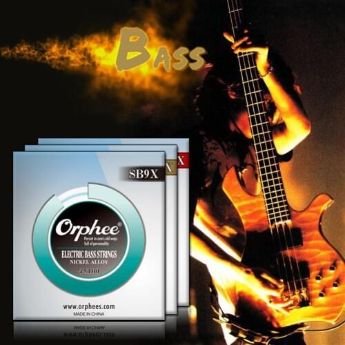 Orphee Professional Electric Bass Strings 4/5/6 Strings Hexagonal Nickel Alloy Normal Light Bass Accessories SB9X/SB95X/SB96X