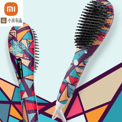 Hair Straightening Comb Anion Dual-purpose Hair Straightener Curling Stick Female Lazy Perm for xiaomi youpin