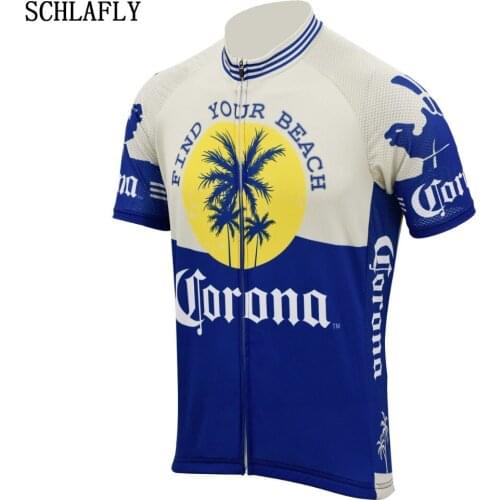 Guzzle cycling jersey team old style summer short sleeve bike wear yellow jersey road jersey cycling clothing schlafly