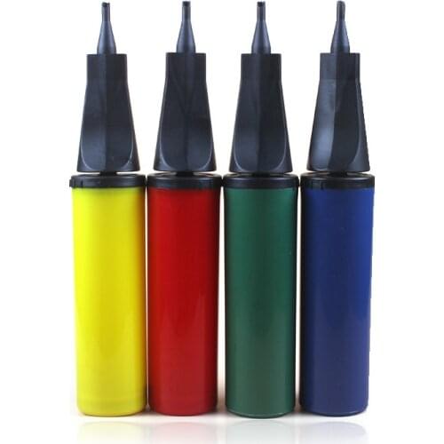 1pcs Ballon pump Balloon air Inflator Plastic Hand Held Latex Balls Party Foil Balloons Air Pump Portable Ball Decoration Tools