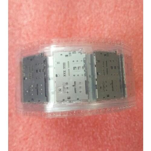 10pcs/lot, Original new sim card reader connector socket module for Samsung Galaxy A3 A310F A5 A510F A7 A710F 2016