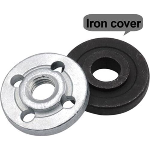2pcs/set Angle Grinder Lock Nut Inner Outer Flange Metal Pressure Plate for Type 100 Polishing Machine Accessories