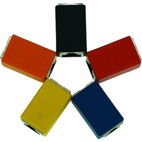 5Pcs/lot Mixed Connector RJ45 Female to Female Network LAN Connector Adapter Coupler Extender RJ45 Ethernet Cable