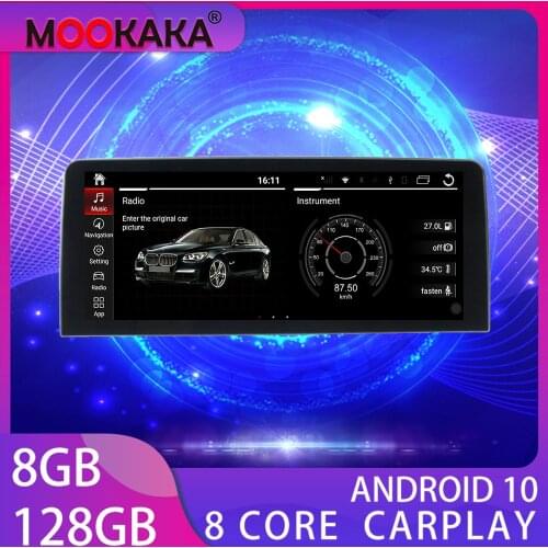 For BMW 1 Series 2016-2021 Car Player GPS Navigation 128GB Android Auto Radio Stereo Head Unit Audio Recorder