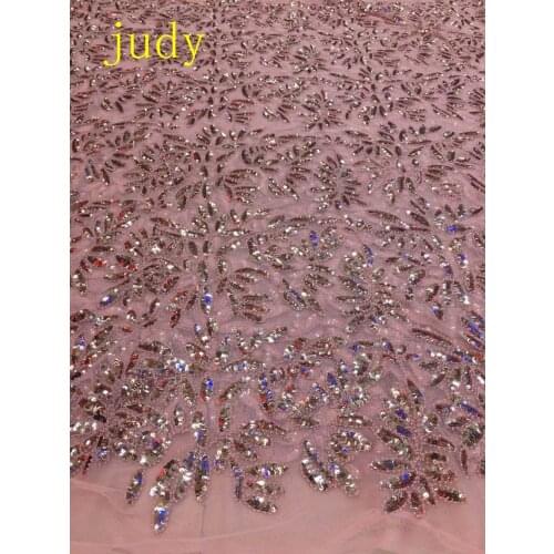 Sequin fabric XX181# Multi-color intensive sequins are used for wedding dress dinner Free shipping