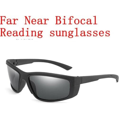 Brand Men Women Sun Bifocal Presbyopia Glasses Mens Driving Night Vision Multifocal Reading Glasses Sports Sunglasses NX