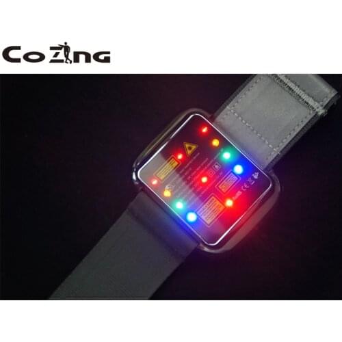 COZING Medical 4 Color Laser Therapy Acupuncture Watch Treatment Sinusitis Sore Tinnitus Lower Blood Pressure blood Clean Natura