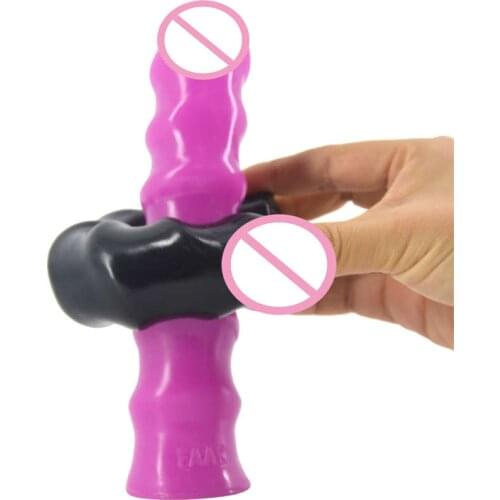 Masturbation Monster Dildo Suction Cup Sex Toy Femme Delay Trainer Artificial Penis Sexy Games Double Penetration Big Dick Sex