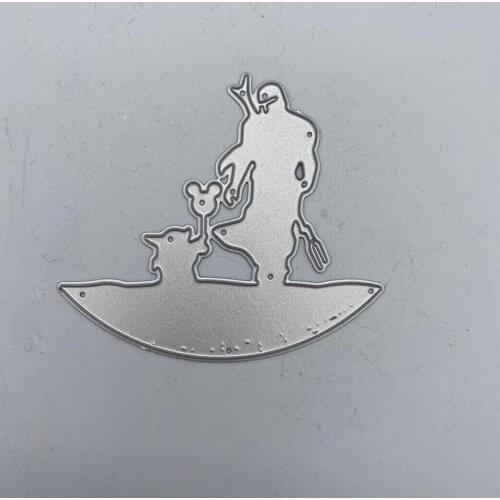 Metal Cutting Die Aliens and Warriors Stencil Template for DIY Embossing Paper Photo Album Gift Cards New Dies