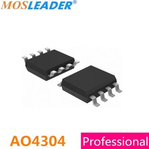 Mosleader SOP8 AO4304 100PCS 500PCS 1000PCS 2500PCS 30V 18A N-Channel High quality