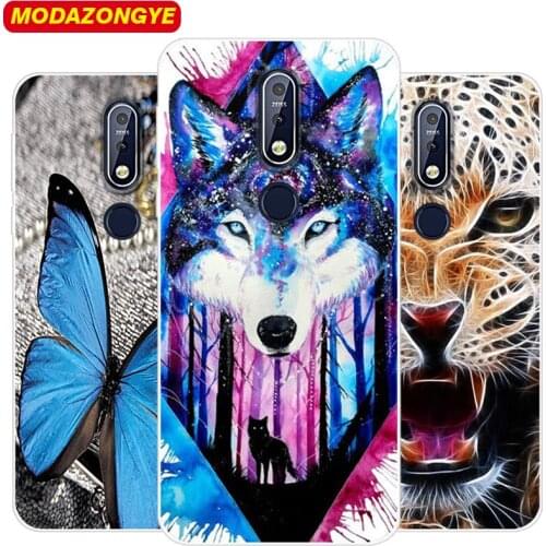 Nokia 7.1 2018 Case Silicone Soft Tpu Phone Case Nokia 7.1 2018 Nokia7.1 TA-1097 TA-1095 TA-1100 TA-1085 TA-1096 Cover Nokai 7.1