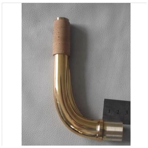 New Baritone saxophone neck gold lacquer brass material 22.0mm