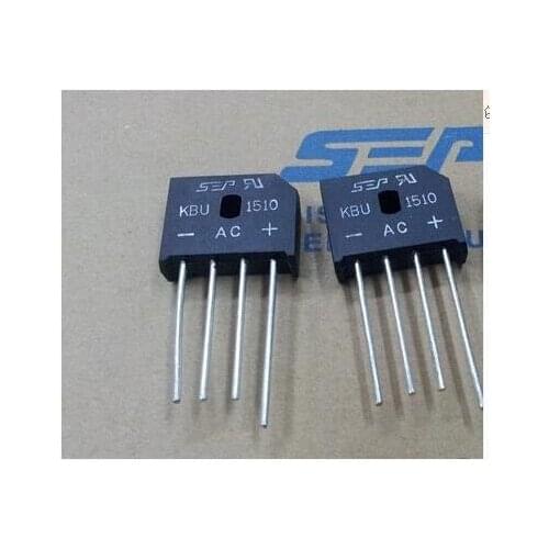 New chip KBU1510 1510 15A, 1000V DIP-4 10pcs/lot