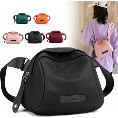 Single Canvas Shoulder Bag Women Oxford Travel Sport Bag