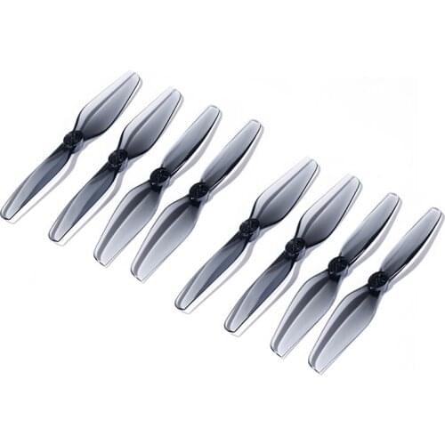 4Pairs HQ Durable Prop 4X2.5 4025 Grey CW CCW Poly Carbonate Propeller 4 inch 2 Paddle 5mm Shaft 1.7g For RC FPV Drone