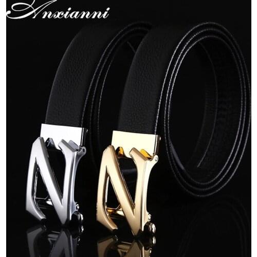 Designer Famous High Quality Luxury Belts Mens Leather Male Brand genuine Belts for Men Automatic Buckle Strap Z letter