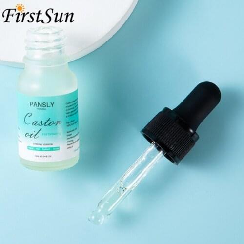 10ml Castor Oil Hair Growth Serum for Eyelash Growth Lifting Eyelashes Thick Eyebrow Growth Enhancer Eye Lashes Serum Mascara