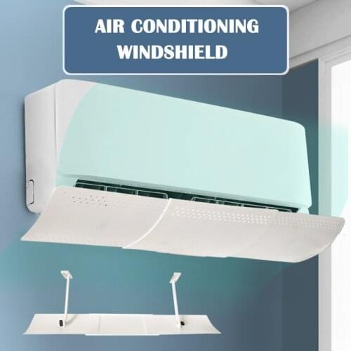 Windproof Telescopic Baffle Air Conditioning Windshield Anti-Direct Blow Air Hood Home Office LB88