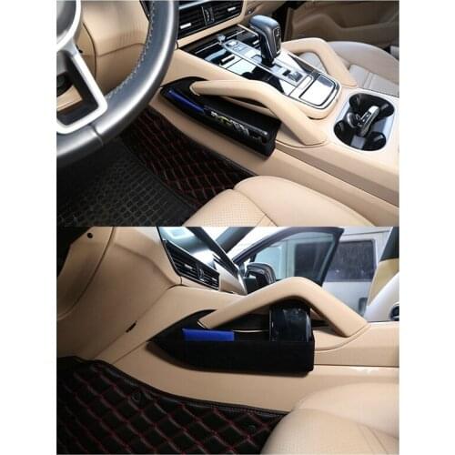 For Porsche Cayenne 2018-2020 Inner Console Gear Box Side Storage Box Car Styling
