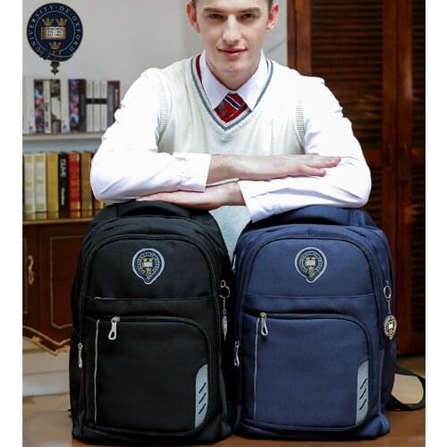 2020 New University of Oxford spinal care weight lighten travel backpack school bag for boys