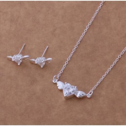 AS247 Trendy wholesale Jewelry Sets Earring 274 + Necklace 581 /amnajdua bnkakera