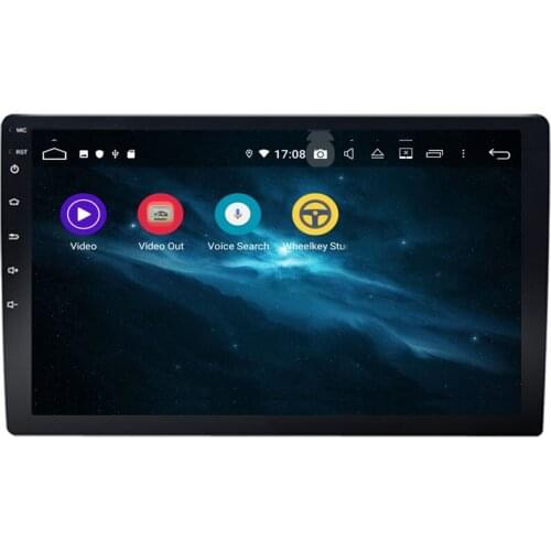 9" Android 9.0 Car Multimedia Player PX6 For Frame universal machine Car Audio 4+64G Stereo 6 Core 4+32G Car Radio IPS 1024*600