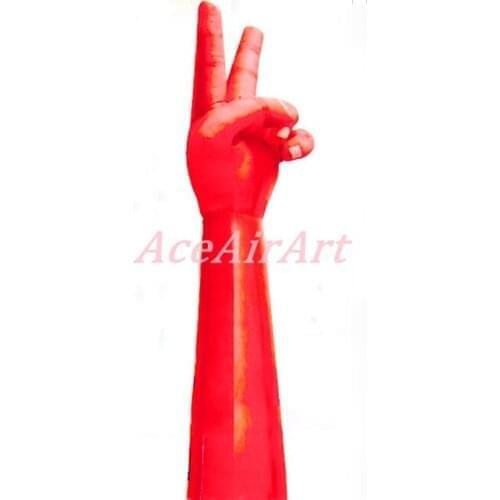 New products Giant oxford Inflatable hand Advertising Event decoration Inflatable finger for sale