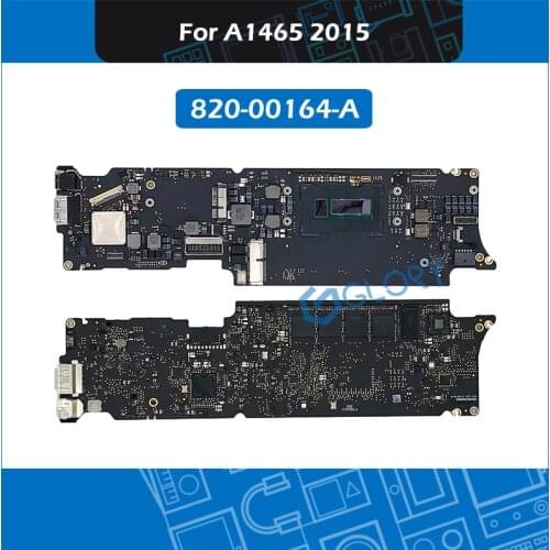 Genuine A1465 Motherboard Logic board 820-00164-A For Macbook Air 11" Early 2015 A1465 mother board Replacement