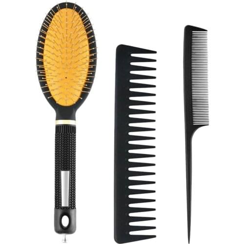 Hair Comb Anti-Static Hairbrush Women Professional Hair Brush Massage Comb Brush for Hair Hairdressing Combs Set