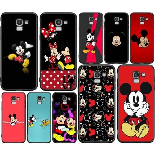 Disney Cute Mickey Mouse For Samsung Galaxy J2 J3 J4 Core J5 J6 J7 J8 Prime duo Plus 2018 2017 2016 Silicone Phone Case