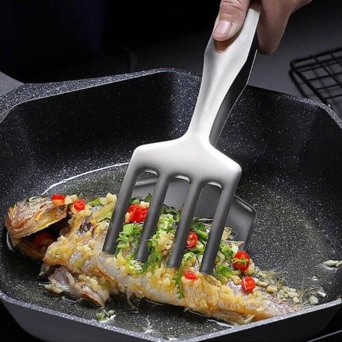 Stainless Steel Grill Tong Heat Resistant Cooking Tongs for Grilling BBQ Frying