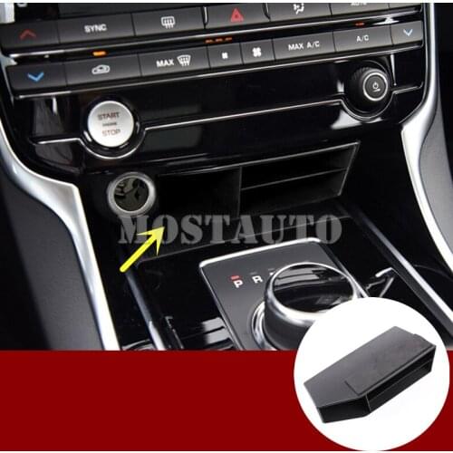 For Jaguar XF X260 Inner Center Console Multifunction Storage Box 2016-2018 1pcs Car Accessories Interior Car Decor Car Trim