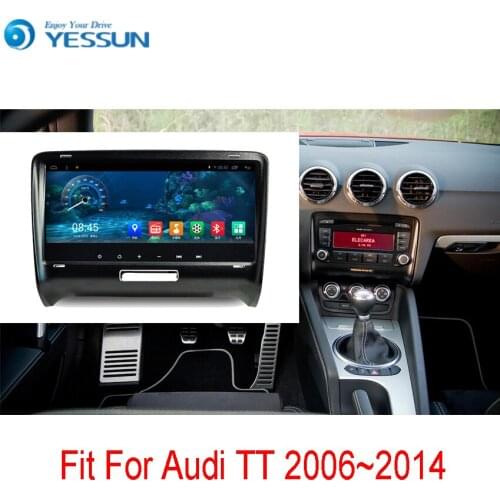 YESSUN For Audi TT 2006~2014 Android Car Navigation GPS HD Touch Screen Stereo Player Multimedia Audio Video Radio Navi