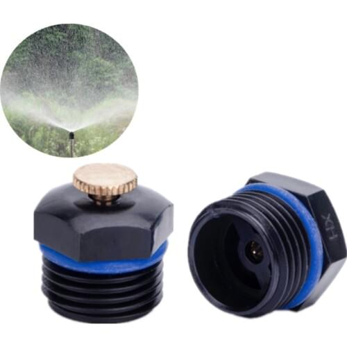 Fast Shipping 1PC 1/2" Plastic Adjustable Lawn Spray Irrigation Horticultural Atomization Micro-Nozzle Gardening Equipment