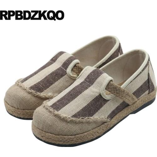 Breathable Casual Designer Shoes China Summer 2021 Slip On Men Popular Fashion Espadrilles Flats Hot Sale Comfort Hemp Stylish