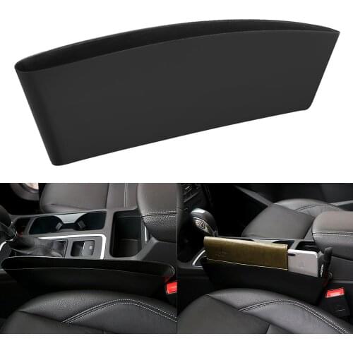 FORAUTO Car Seat Gap Pocket Organizer Gap Slit Pocket Holder Pocket Storage Box Seat Catcher for Keys Phone Glasses