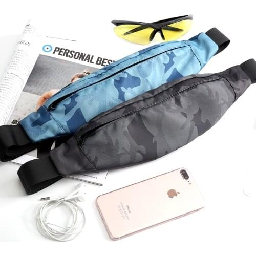 Portable Outdoor Sports Military Waist Pack Tactical Camouflage Army Mobile Phone Pouch Large Capacity Wallet Waist Running Bags