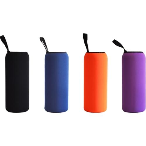 HOSHIZORA Sport Water Bottle Holder Cover Neoprene Insulator Sleeve Bag Case Pouch 20x7cm for 750mL/25oz Single Wall Bottle