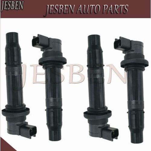 4PCS F6T558 Ignition Coil for 02-17 Yamaha YZF R1 R6 R6S VMX V Max FZ1 FZ8 RS SR Nytro FX WR Viking 5VY-82310-00-00 5VY823100000