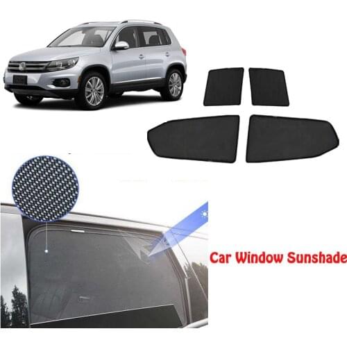 4pcs High-end custom For Volkswagen Sagitar 2016-2018 magnetic car curtain sun shade car window shade car styling