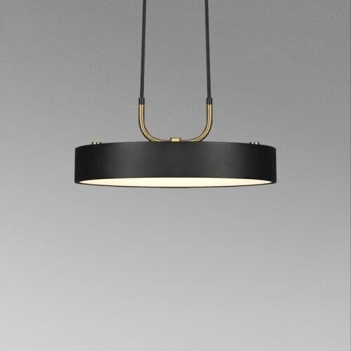 Minimalist LED pendant light Nordic style Cylindrical Modern for dining room cafe bar personality pendant lamp