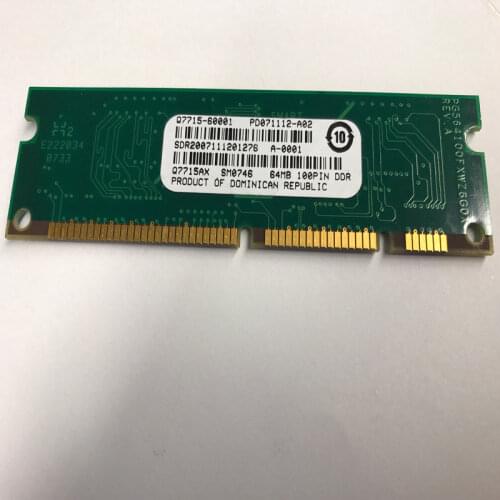 GiMerLotPy NEW Memory RAM DIMM Flash Memory Module For LaserJet P2400 2420 4250 4350 5200 5025 9040 9050, 64mb, Q7719-60001