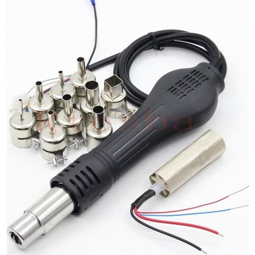 SAIKE YIHUA Hot air gun nozzle Air gun handle Heating element for SAIKE YI HUA machine 852D+ 898D 909D