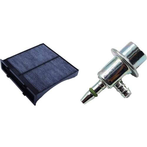 Fuel Injection Pressure Regulator Case for GM Chevrolet Epica Aveo Daewo & Cabin Air Filter for Subaru Forester, Impreza