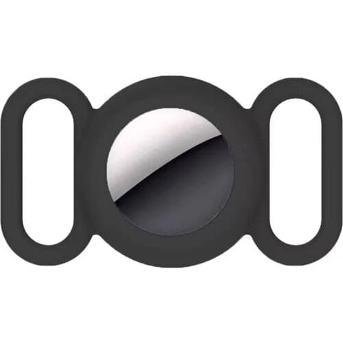 Luxurious Shockproof Protective Case For Apple AirTag Silicone Hangable Key Ring Luggage Tag Bag Charm Loop Smart Accessories