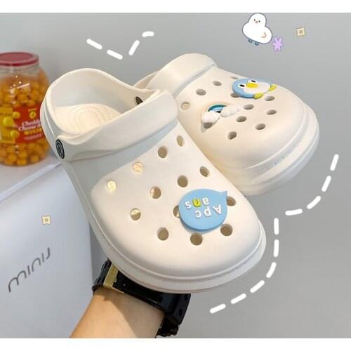 Cute Printed Soft-soled Nurse Shoes, Flat-soled Operating Room Surgical Shoes, Waterproof and Breathable Household Slippers